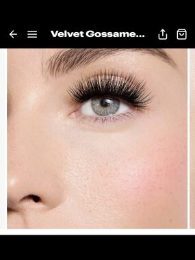 LASHIFY Velvet Gossamer Lashes - Black V10, V12